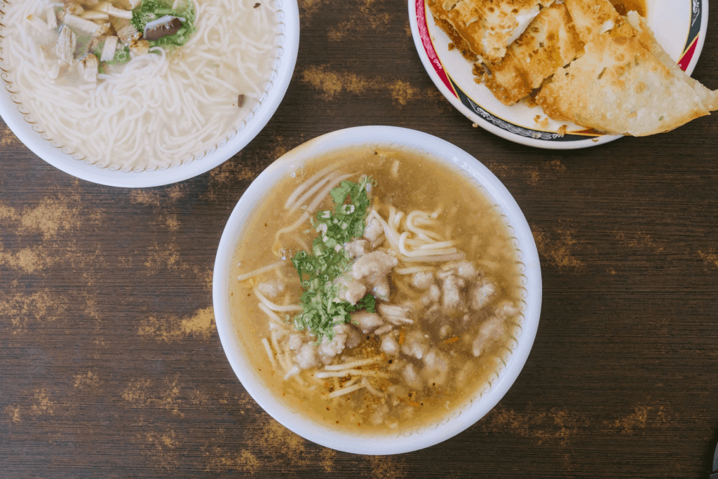標記小吃 肉羹麵 麵線糊 手工蛋餅 海鮮麵